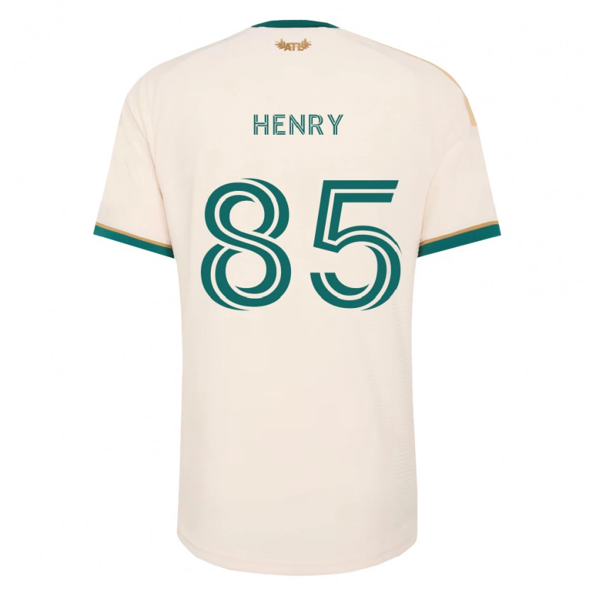Danxen Mulher Camisola Amir Henry #85 Verde Champanhe Alternativa 2026/27 Camisa