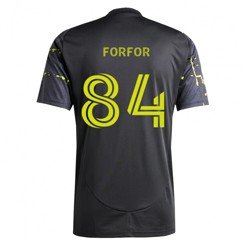 Danxen Mulher Camisola Prince Forfor #84 Amarelo Fluorescente Preto Alternativa 2026/27 Camisa