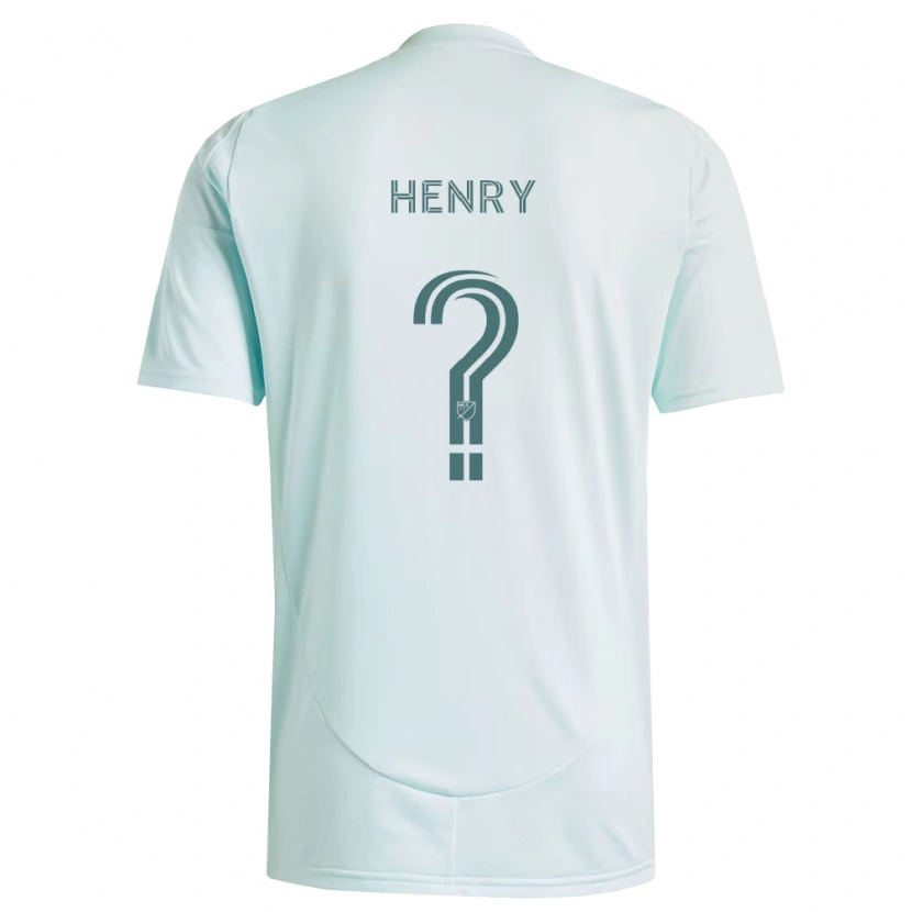 Danxen Mulher Camisola Parker Henry #0 Branco Verde Claro Alternativa 2026/27 Camisa