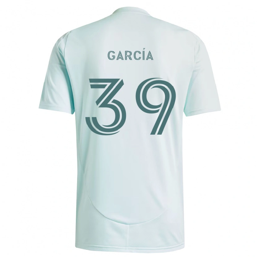 Danxen Mulher Camisola Luis García #39 Branco Verde Claro Alternativa 2026/27 Camisa