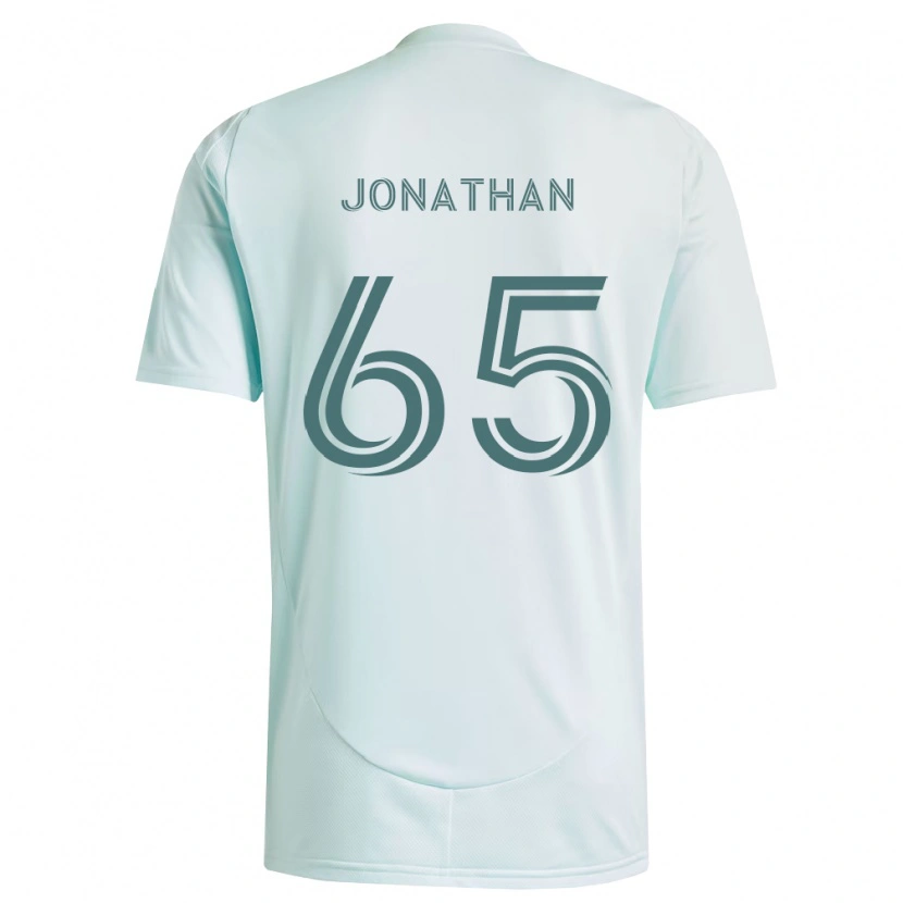 Danxen Mulher Camisola Jonathan De La Fuente #65 Branco Verde Claro Alternativa 2026/27 Camisa