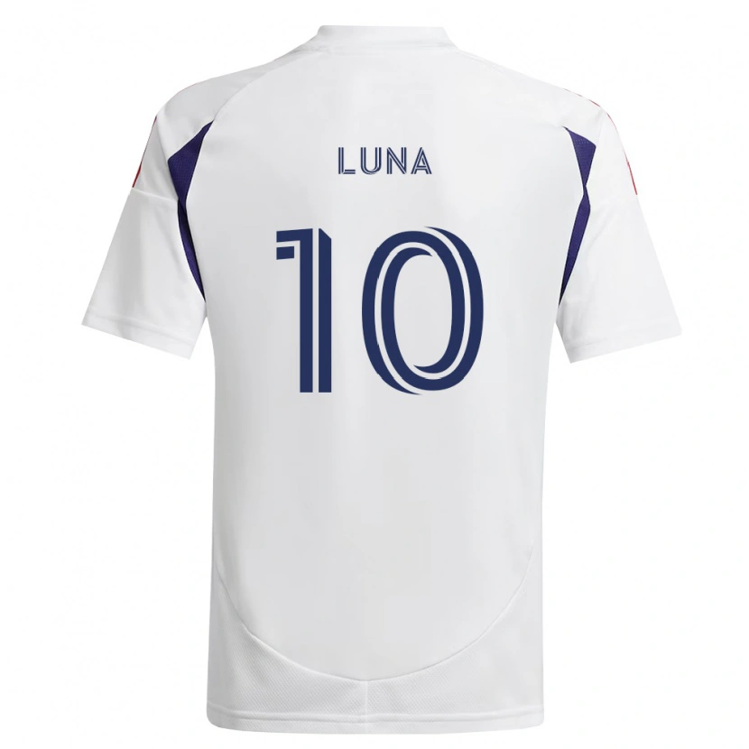 Danxen Mulher Camisola Diego Luna #10 Azul Real Vermelho Marrom Alternativa 2026/27 Camisa
