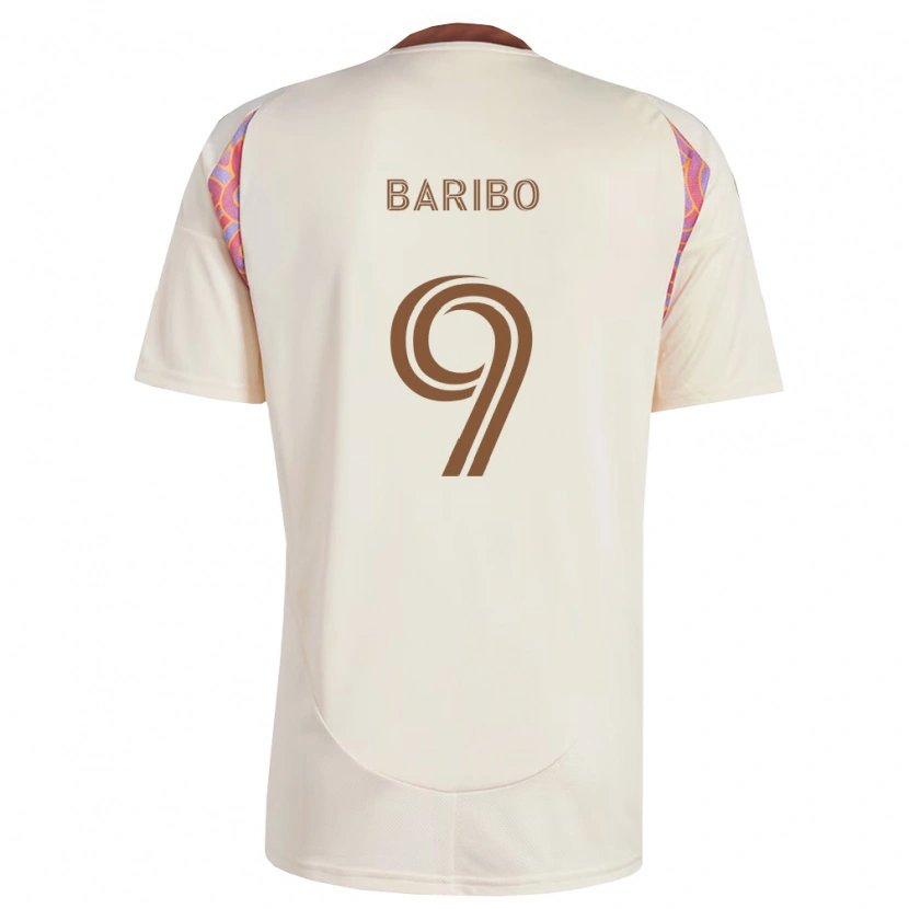 Danxen Mulher Camisola Tai Baribo #9 Rosa Off-White Alternativa 2026/27 Camisa