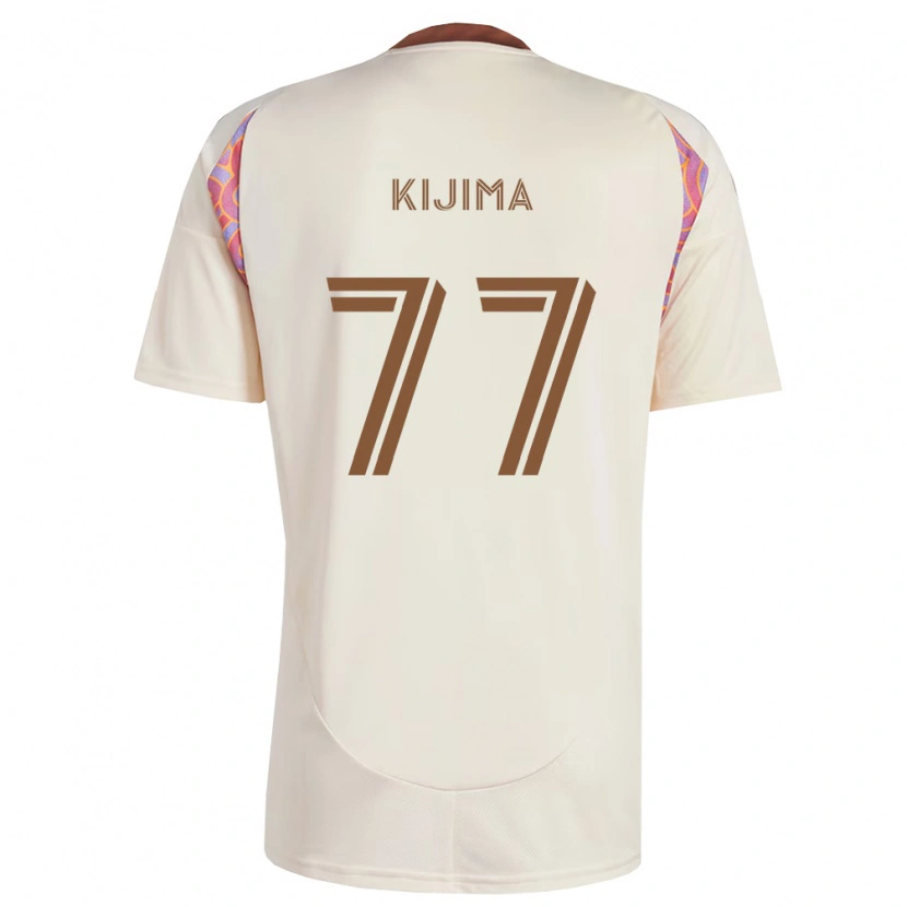 Danxen Mulher Camisola Hosei Kijima #77 Rosa Off-White Alternativa 2026/27 Camisa