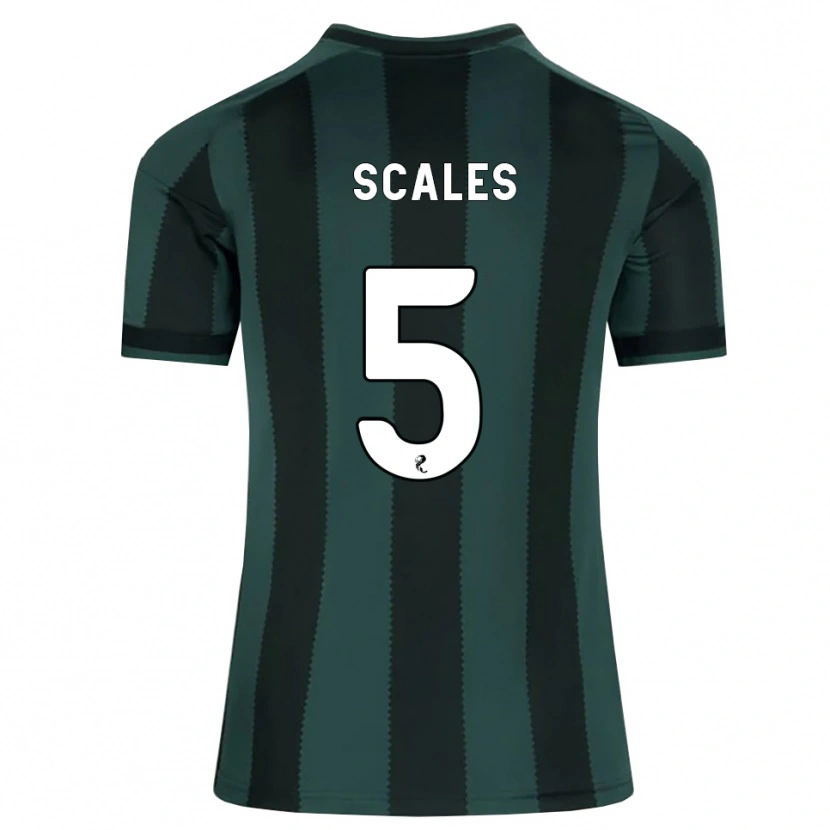 Danxen Mulher Camisola Liam Scales #5 Cinza Ardósia Escuro Preto Alternativa 2026/27 Camisa