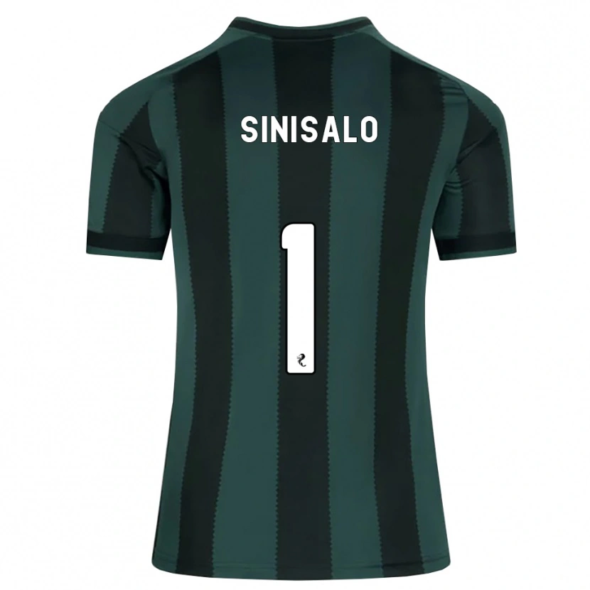 Danxen Mulher Camisola Viljami Sinisalo #1 Cinza Ardósia Escuro Preto Alternativa 2026/27 Camisa