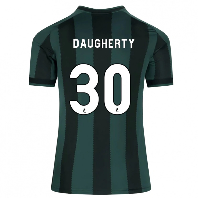 Danxen Mulher Camisola Kelsey Daugherty #30 Cinza Ardósia Escuro Preto Alternativa 2026/27 Camisa