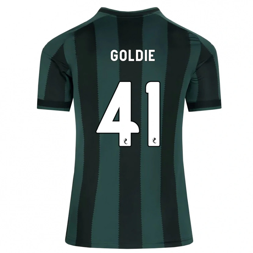 Danxen Mulher Camisola Clare Goldie #41 Cinza Ardósia Escuro Preto Alternativa 2026/27 Camisa