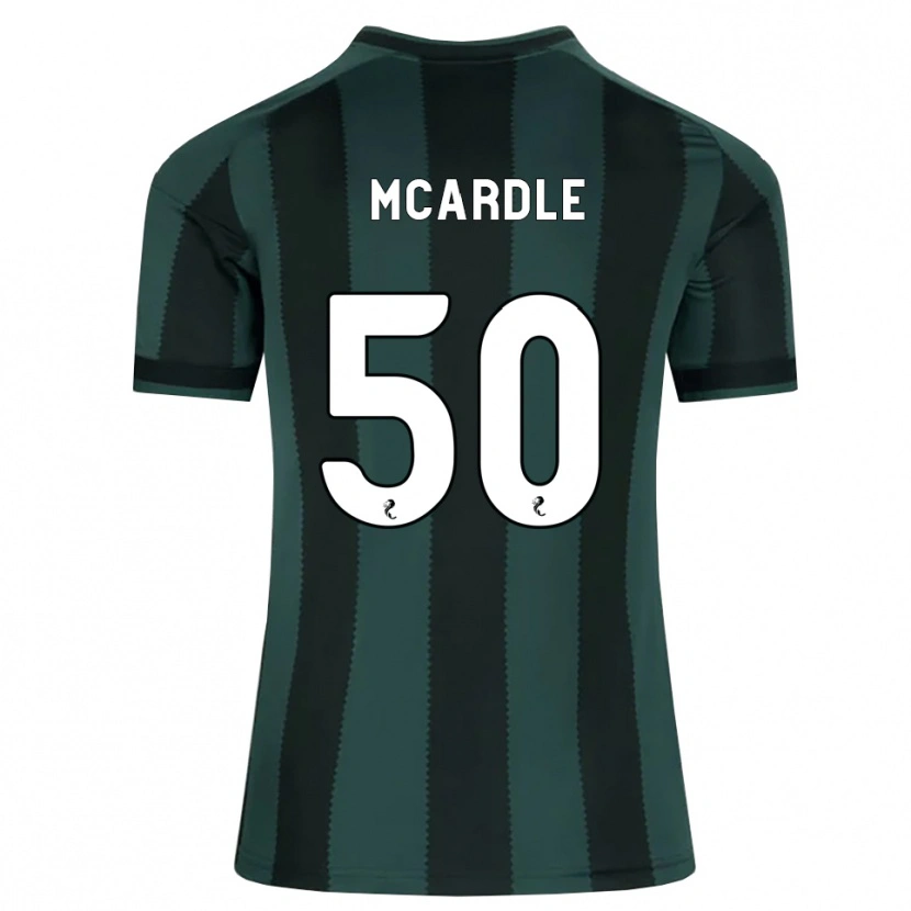 Danxen Mulher Camisola Sean Mcardle #50 Cinza Ardósia Escuro Preto Alternativa 2026/27 Camisa