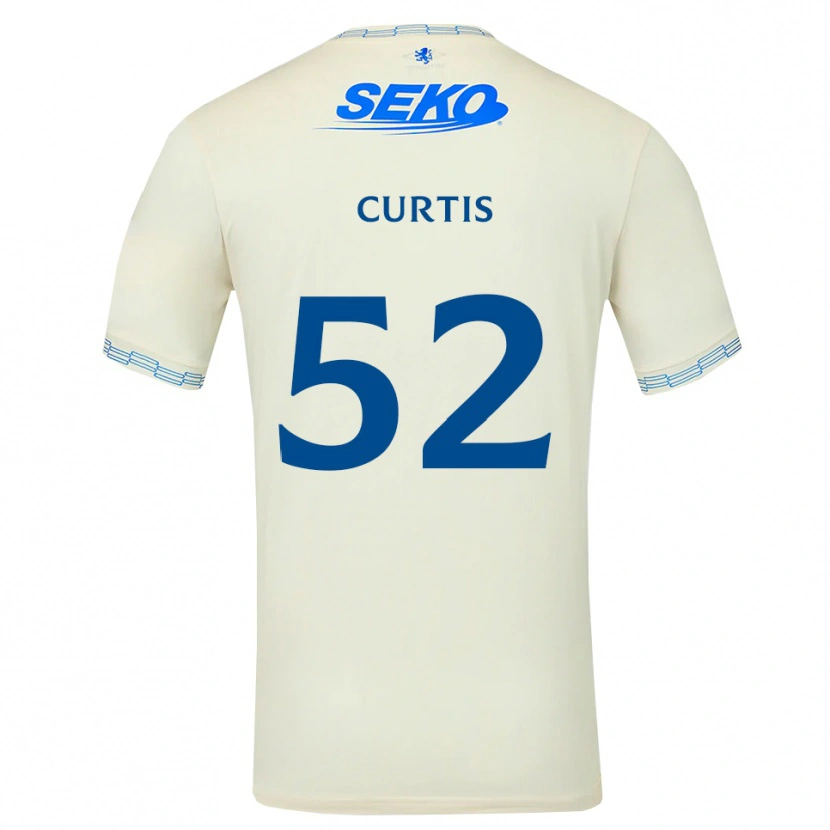 Danxen Mulher Camisola Findlay Curtis #52 Azul Céu Profundo Branco Alternativa 2026/27 Camisa