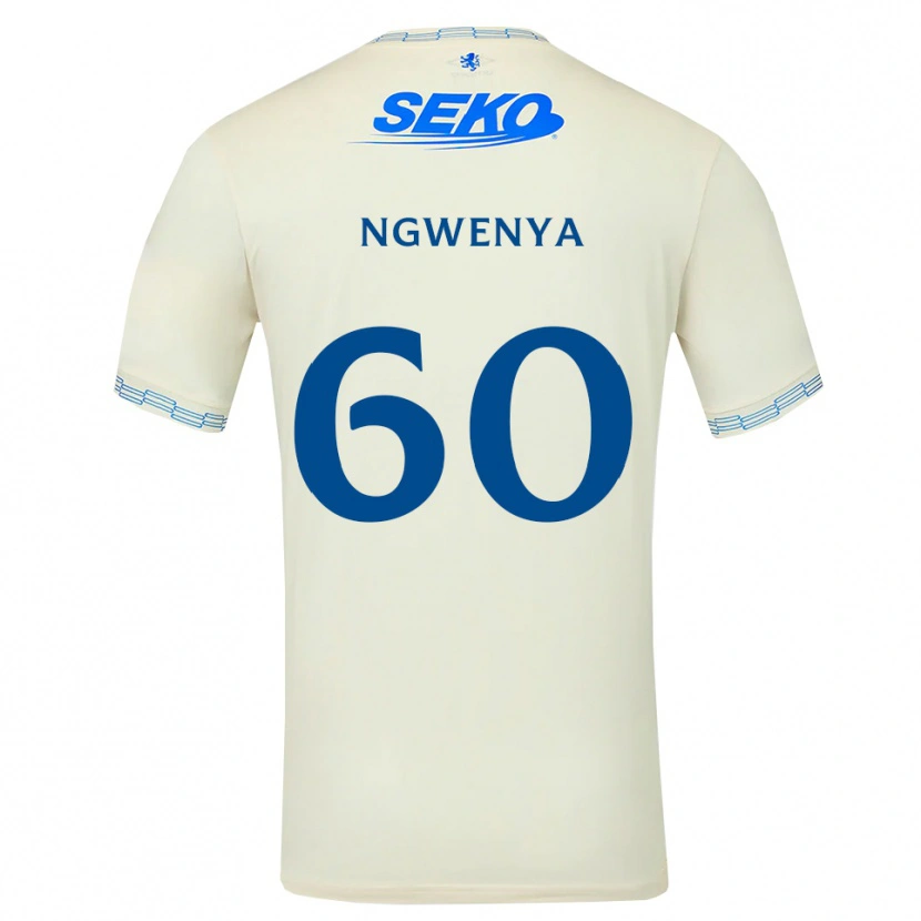 Danxen Mulher Camisola Corey Ngwenya #60 Azul Céu Profundo Branco Alternativa 2026/27 Camisa