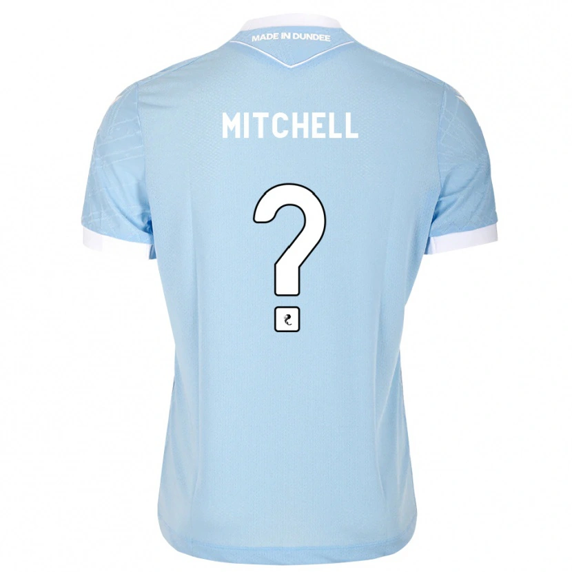 Danxen Mulher Camisola Josh Mitchell #0 Azul Céu Claro Branco Alternativa 2026/27 Camisa