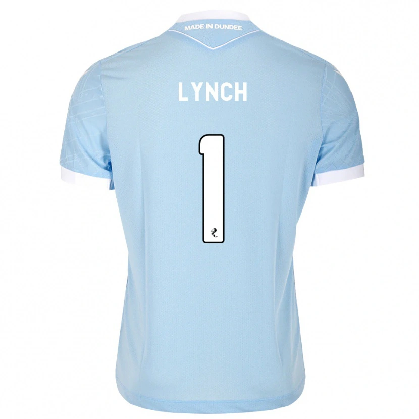 Danxen Mulher Camisola Ruaridh Lynch #1 Azul Céu Claro Branco Alternativa 2026/27 Camisa