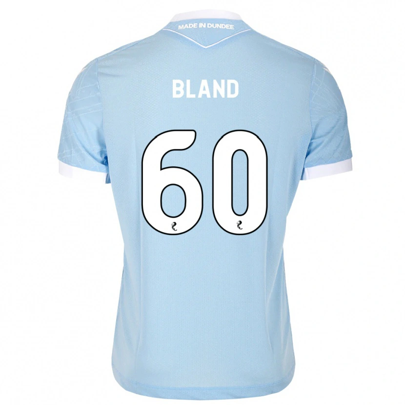 Danxen Mulher Camisola Ryan Bland #60 Azul Céu Claro Branco Alternativa 2026/27 Camisa