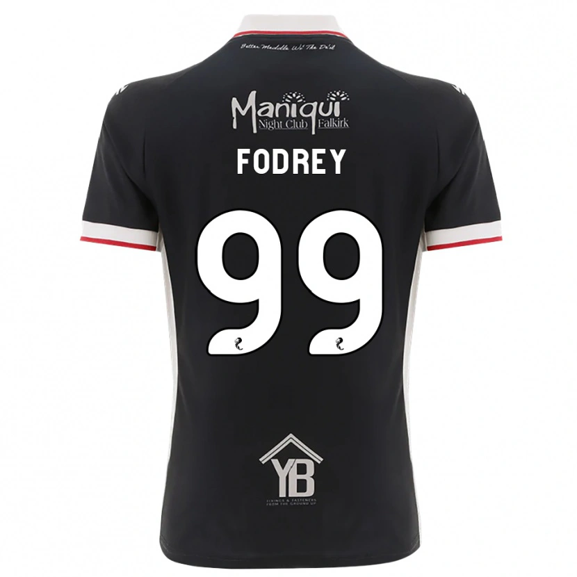Danxen Criança Camisola Cj Fodrey #99 Preto Branco Vermelho Principal 2026/27 Camisa