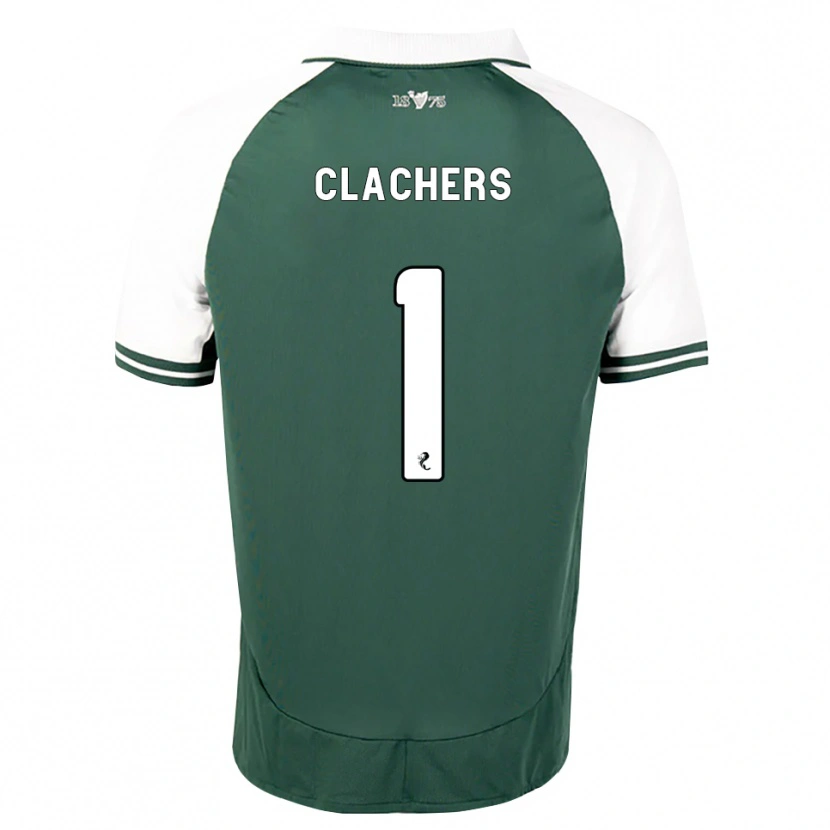 Danxen Criança Camisola Erin Clachers #1 Verde Mar Branco Principal 2026/27 Camisa