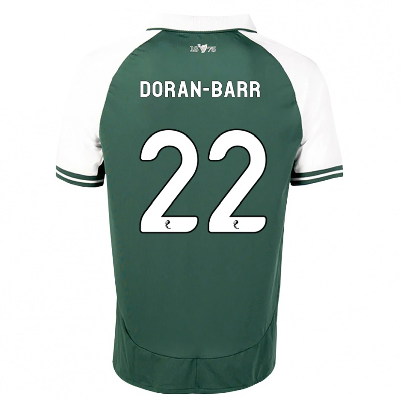 Danxen Criança Camisola Lauren Doran-Barr #22 Verde Mar Branco Principal 2026/27 Camisa