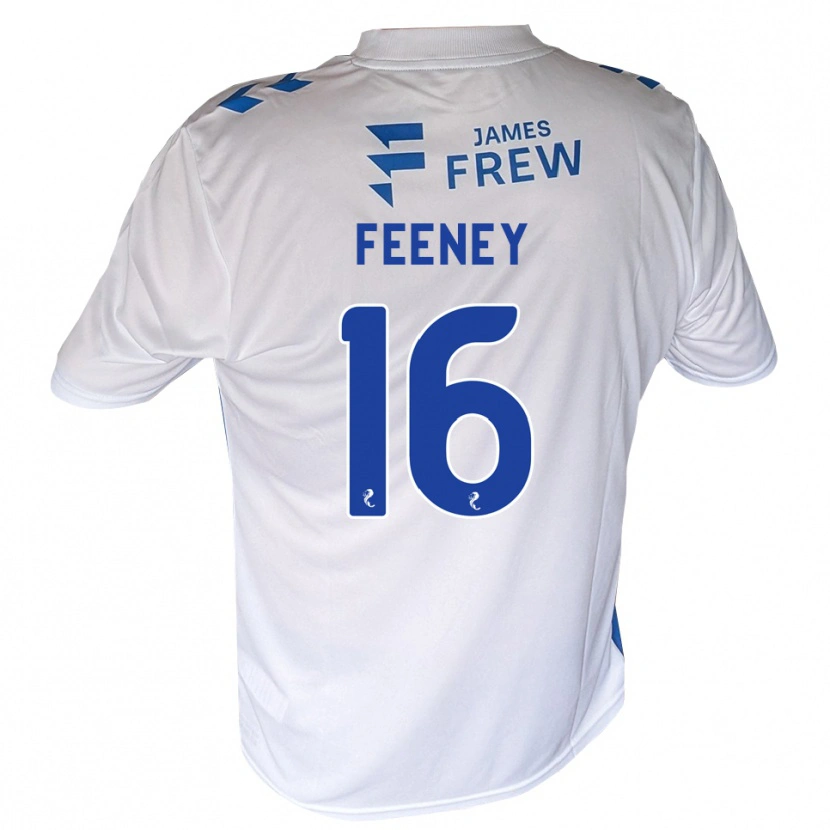 Danxen Criança Camisola Guy Feeney #16 Azul Real Branco Principal 2026/27 Camisa