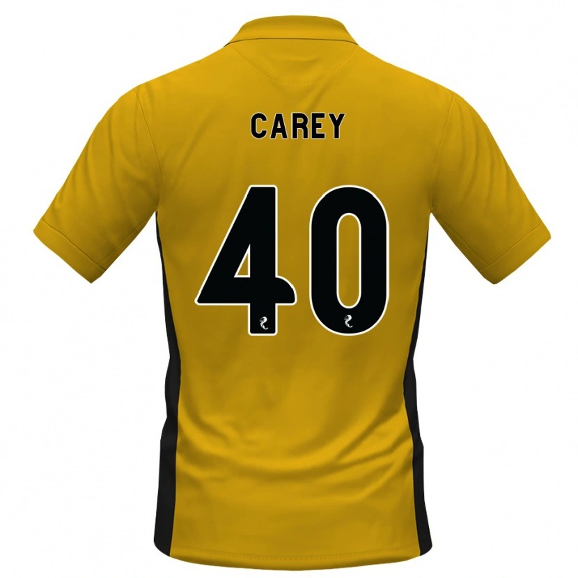 Danxen Criança Camisola Graham Carey #40 Laranja Preto Principal 2026/27 Camisa
