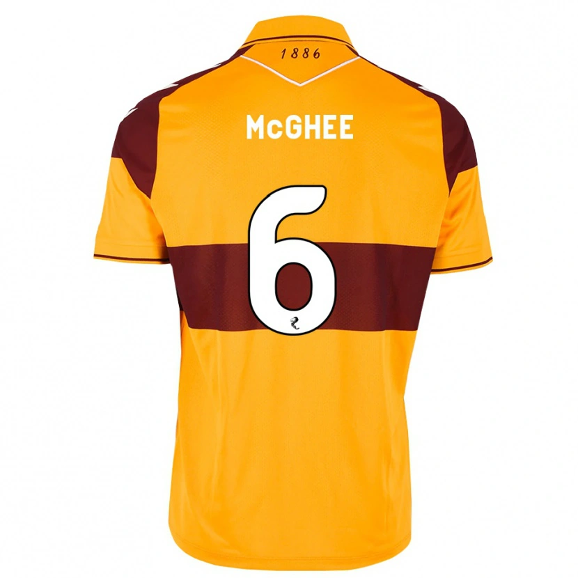 Danxen Criança Camisola Jordan Mcghee #6 Marrom Laranja Principal 2026/27 Camisa