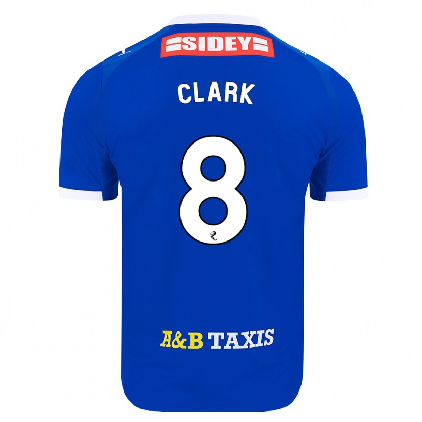 Danxen Criança Camisola Hannah Clark #8 Azul Vermelho Amarelo Principal 2026/27 Camisa