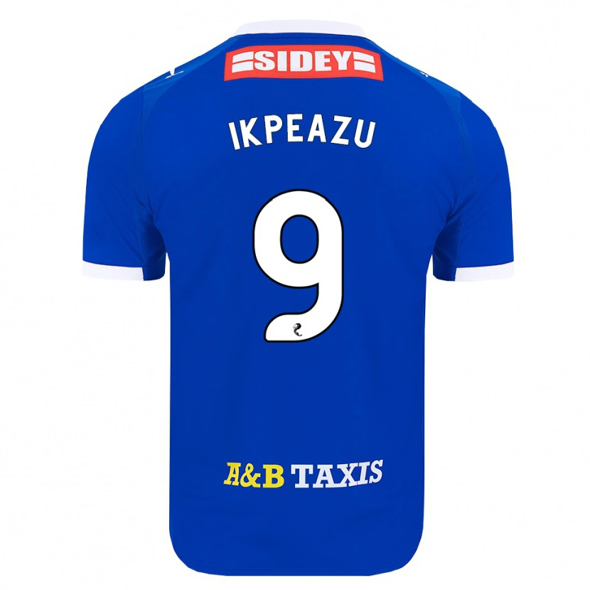 Danxen Criança Camisola Uche Ikpeazu #9 Azul Vermelho Amarelo Principal 2026/27 Camisa