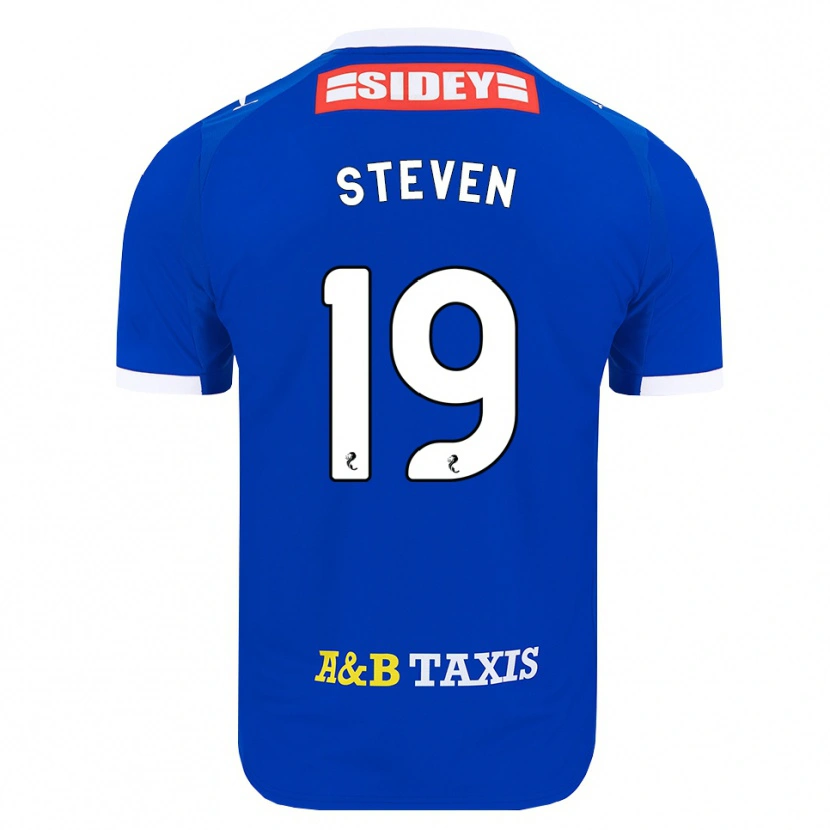 Danxen Criança Camisola Taylor Steven #19 Azul Vermelho Amarelo Principal 2026/27 Camisa