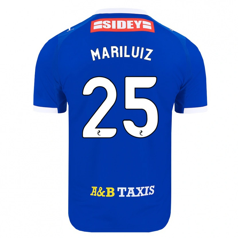 Danxen Criança Camisola Mariluiz Sanchez #25 Azul Vermelho Amarelo Principal 2026/27 Camisa