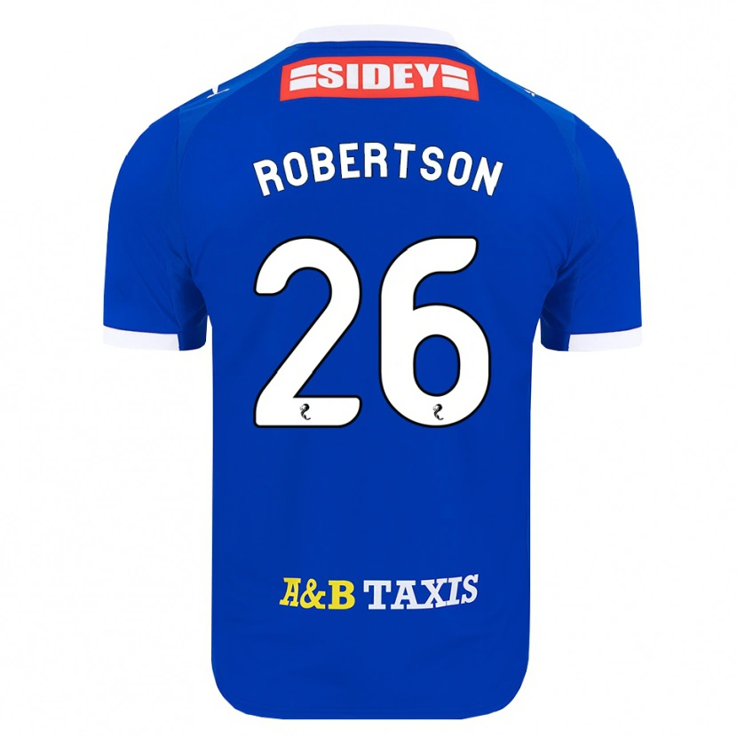 Danxen Criança Camisola Rebecca Robertson #26 Azul Vermelho Amarelo Principal 2026/27 Camisa