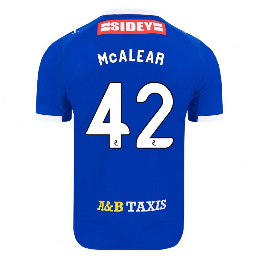 Danxen Criança Camisola Reece Mcalear #42 Azul Vermelho Amarelo Principal 2026/27 Camisa