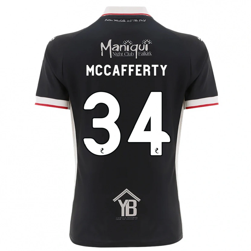 Danxen Criança Camisola Flynn Mccafferty #34 Preto Branco Vermelho Principal 2026/27 Camisa