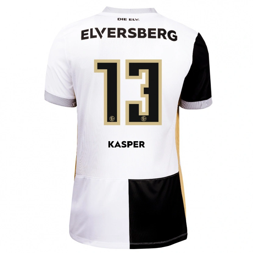 Danxen Criança Camisola Yannik Kasper #13 Preto Branco Marrom Principal 2026/27 Camisa