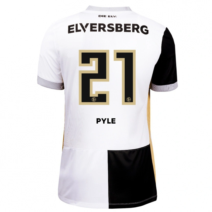 Danxen Criança Camisola David Pyle #21 Preto Branco Marrom Principal 2026/27 Camisa