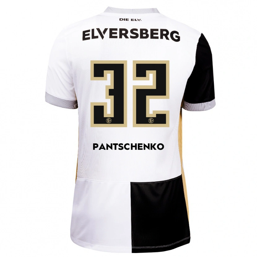 Danxen Criança Camisola Daniel Pantschenko #32 Preto Branco Marrom Principal 2026/27 Camisa