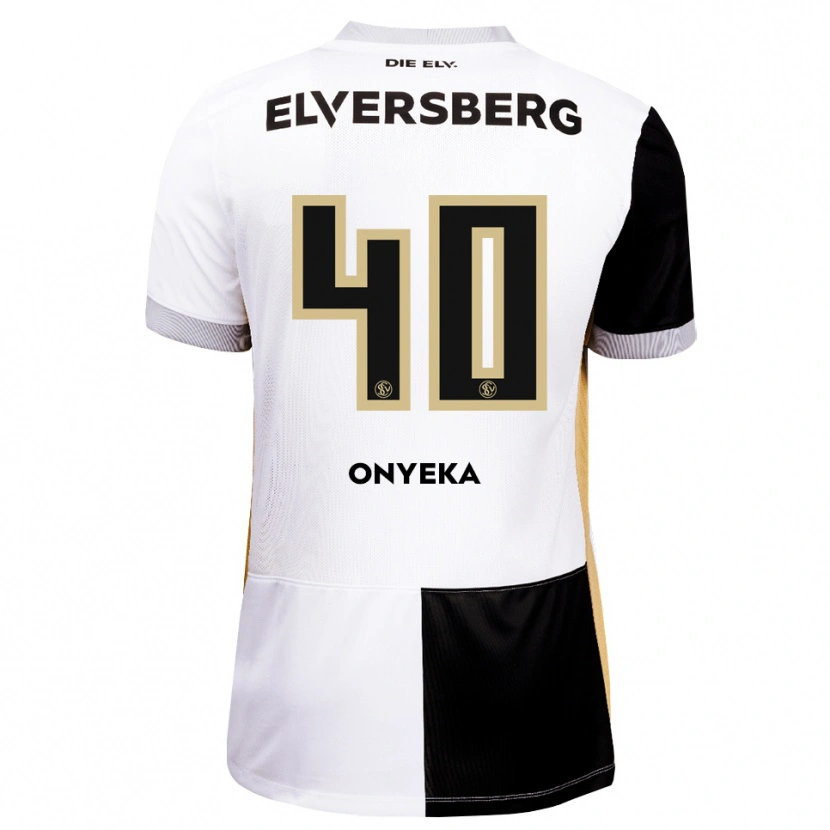 Danxen Criança Camisola Francis Onyeka #40 Preto Branco Marrom Principal 2026/27 Camisa