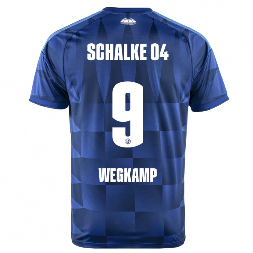 Danxen Criança Camisola Gerrit Wegkamp #9 Azul Escuro Amarelo Branco Principal 2026/27 Camisa