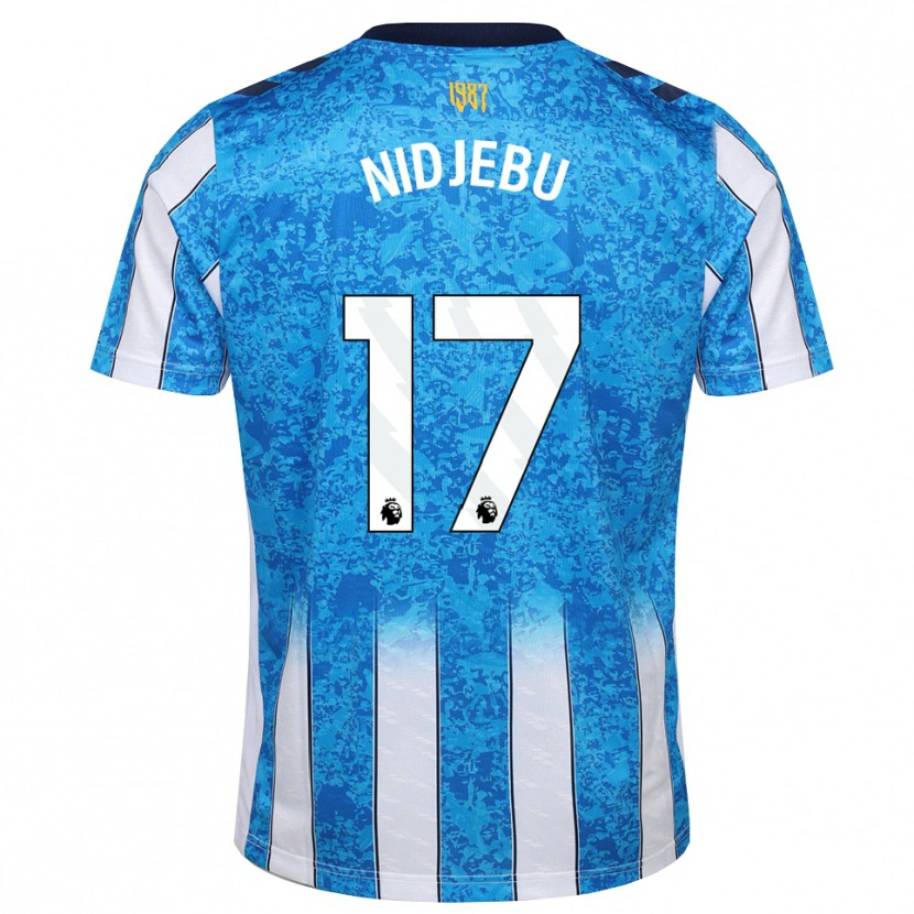 Danxen Criança Camisola Success Nidjebu #17 Branco Azul Laranja Principal 2026/27 Camisa