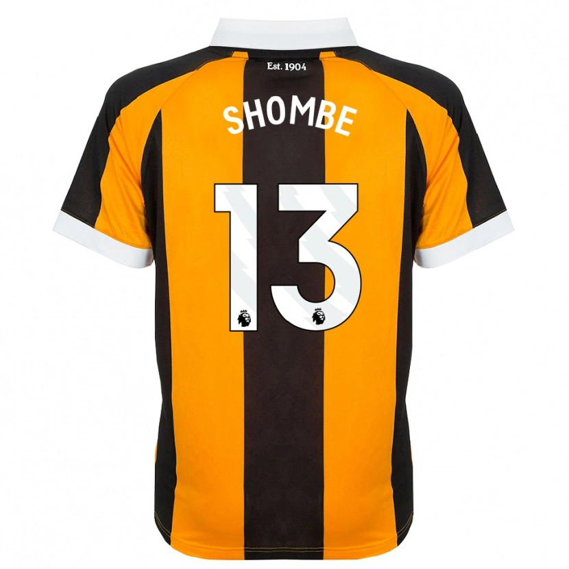 Danxen Criança Camisola Khiani Shombe #13 Laranja Preto Branco Principal 2026/27 Camisa