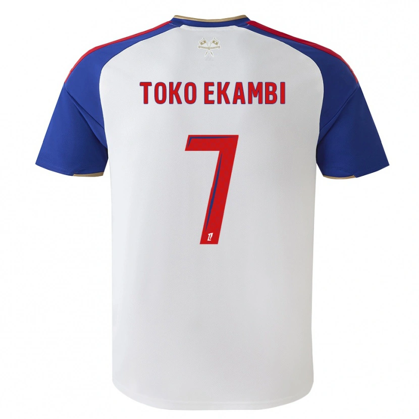Danxen Criança Camisola Karl Toko Ekambi #7 Azul Real Vermelho Branco Principal 2026/27 Camisa