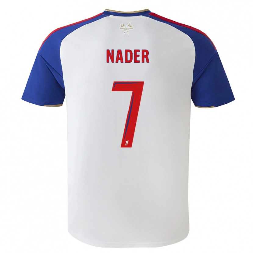 Danxen Criança Camisola Saad Nader #7 Azul Real Vermelho Branco Principal 2026/27 Camisa