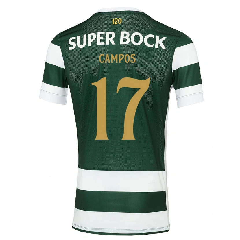 Danxen Criança Camisola Tiago Campos #17 Darkslategray Branco Principal 2026/27 Camisa