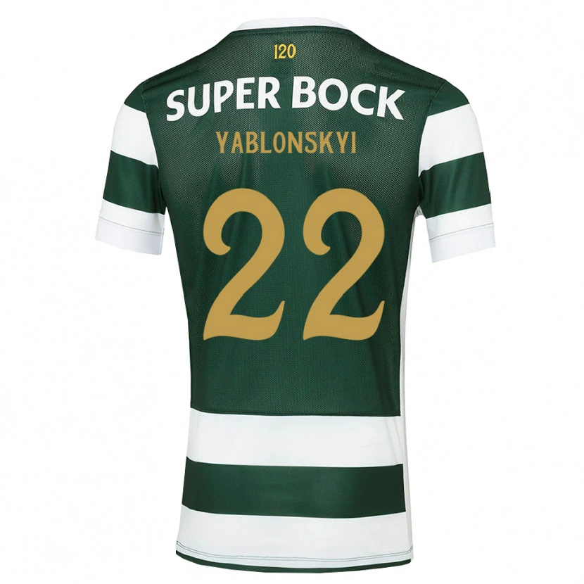 Danxen Criança Camisola Ilya Yablonskyi #22 Darkslategray Branco Principal 2026/27 Camisa