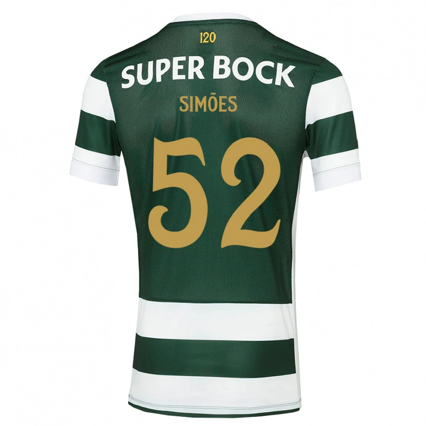 Danxen Criança Camisola João Simões #52 Darkslategray Branco Principal 2026/27 Camisa