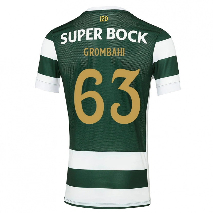 Danxen Criança Camisola Chris Grombahi #63 Darkslategray Branco Principal 2026/27 Camisa