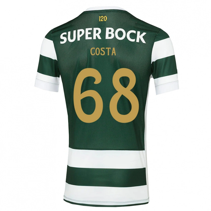 Danxen Criança Camisola Daniel Costa #68 Darkslategray Branco Principal 2026/27 Camisa