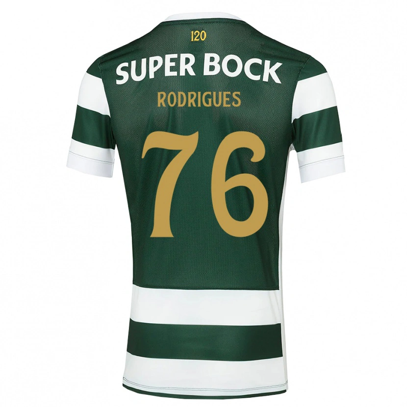 Danxen Criança Camisola Rodrigo Rodrigues #76 Darkslategray Branco Principal 2026/27 Camisa