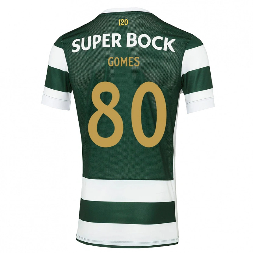 Danxen Criança Camisola Luís Gomes #80 Darkslategray Branco Principal 2026/27 Camisa