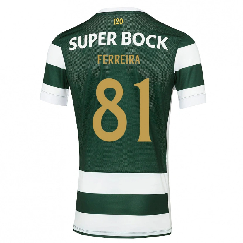 Danxen Criança Camisola Sandro Ferreira #81 Darkslategray Branco Principal 2026/27 Camisa