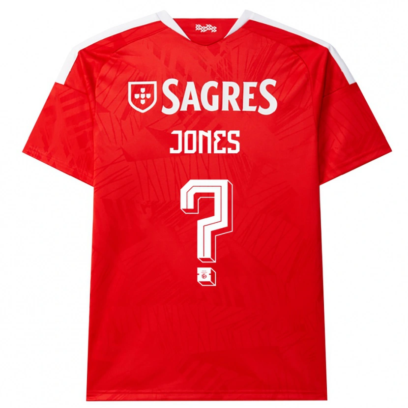 Danxen Criança Camisola Jaylen Jones #0 Vermelho Branco Amarelo Principal 2026/27 Camisa