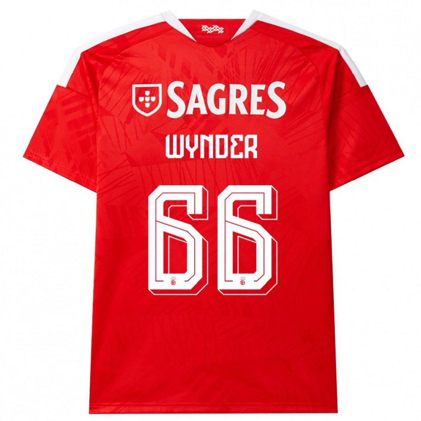 Danxen Criança Camisola Joshua Wynder #66 Vermelho Branco Amarelo Principal 2026/27 Camisa